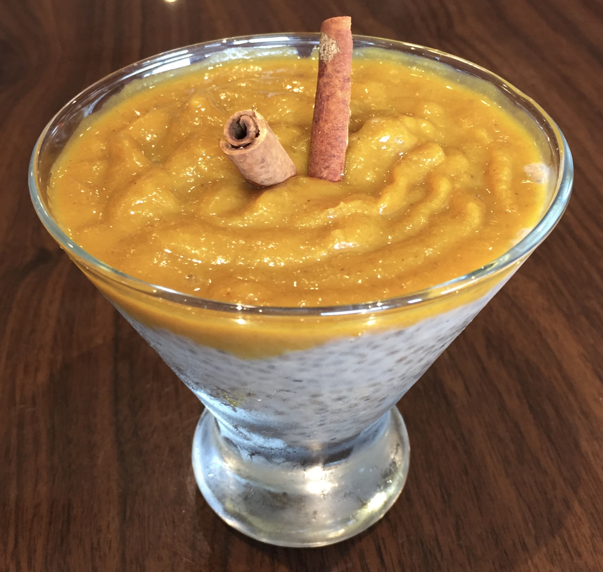 Organic Pumpkin Chia Pudding