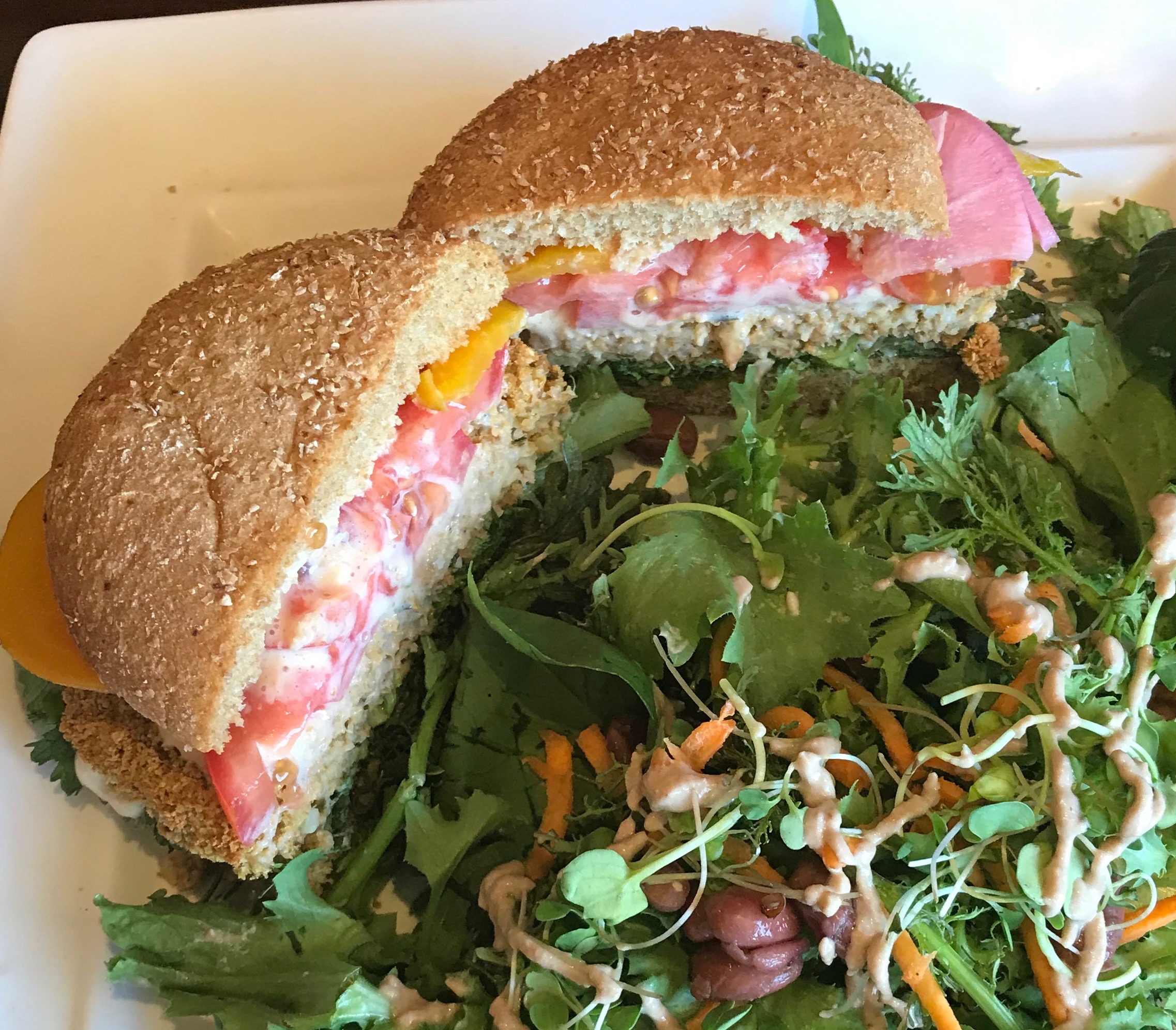 Organic Jackfruit Burger