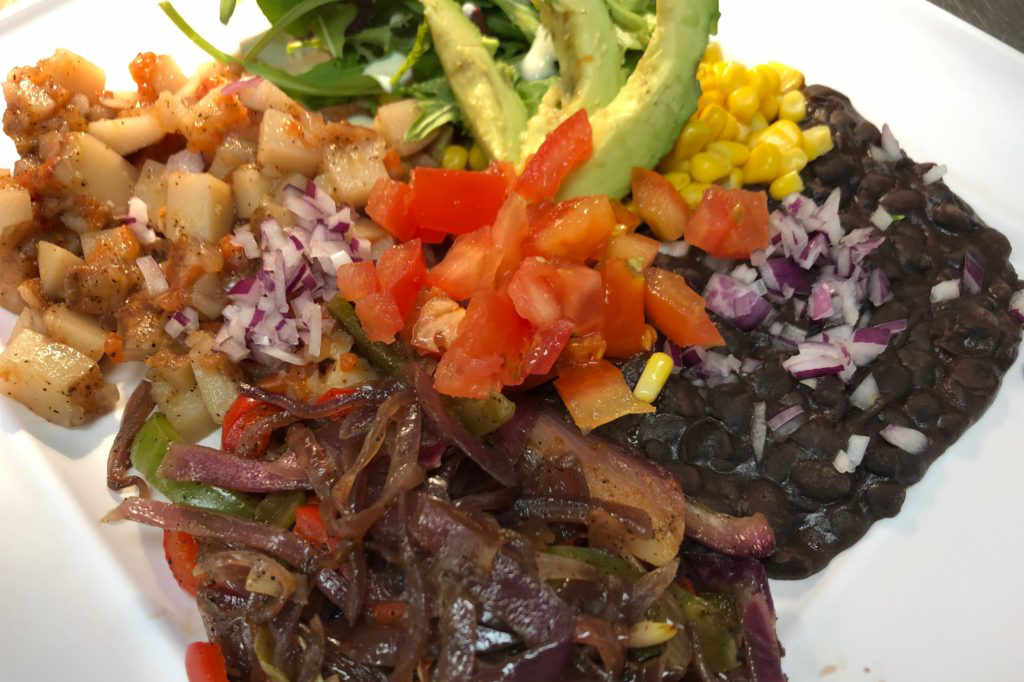 Organic Latino Fusion Plate