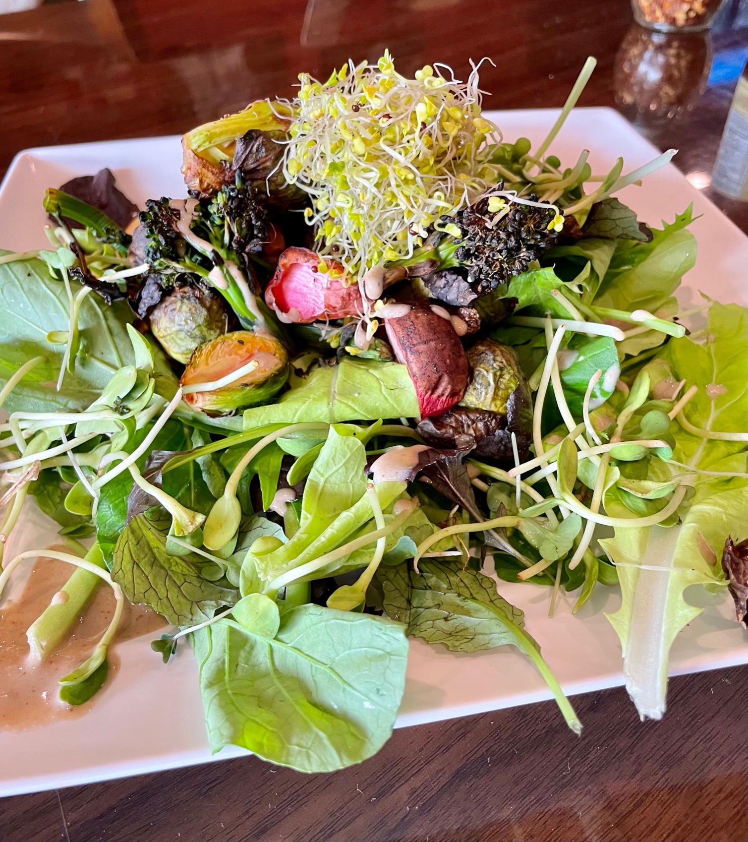 Organic Roasted Seasonal Vegetables Salad